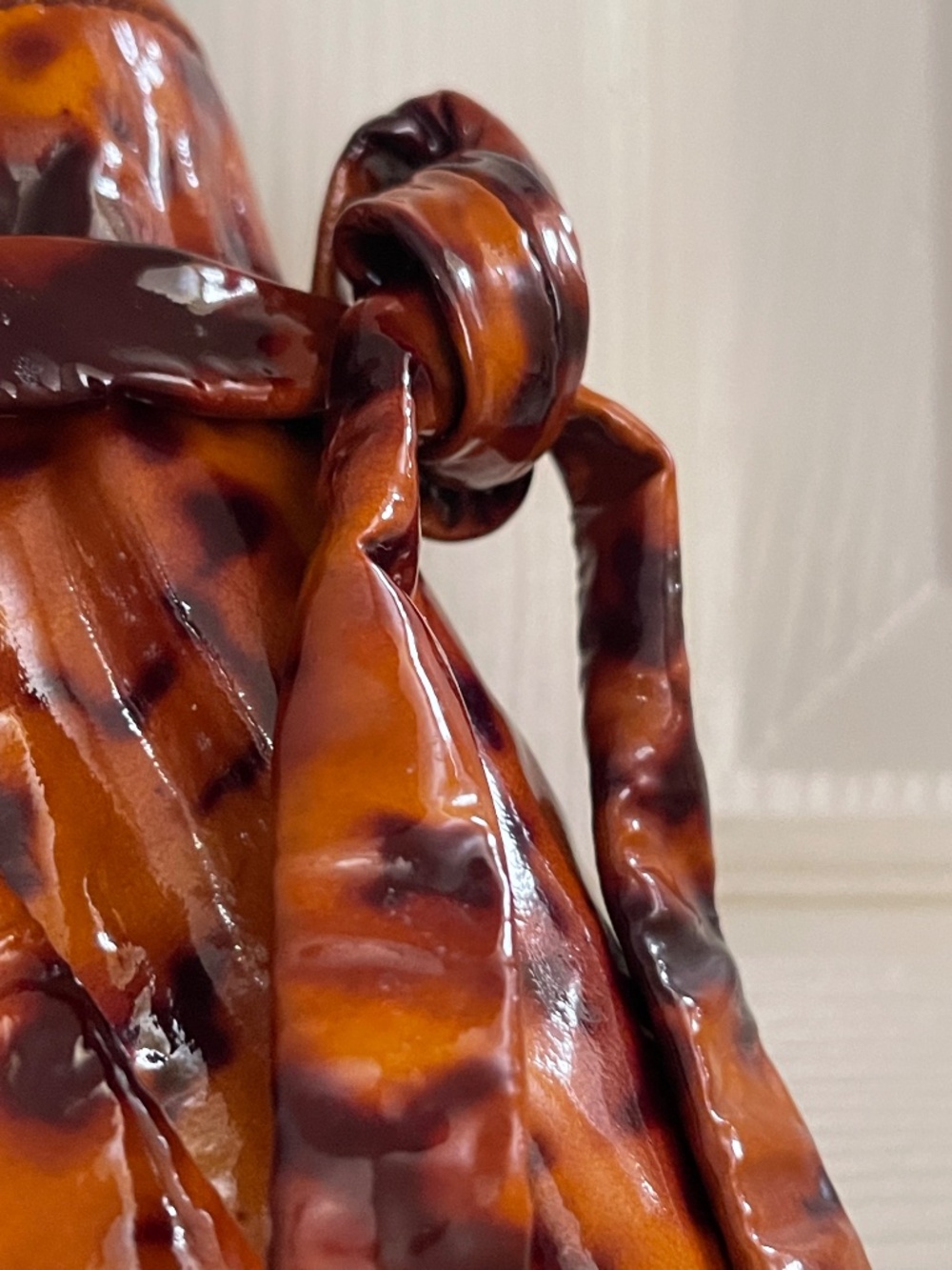 Vintage Gucci Hysteria Hobo Bag Brown Patent Leather Large - Picture 6 of 16
